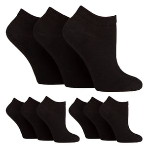 Pack de 9 calcetines para diabéticos con tobillo ancho para pies hinchados