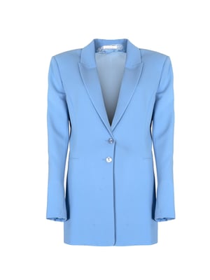 Patrizia Pepe Chaqueta de mujer azul