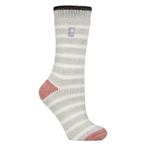 Calcetines térmicos de rayas bicolores Amara para mujer