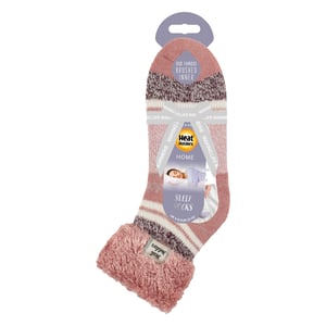 Calcetines de rayas para mujer con señuelo