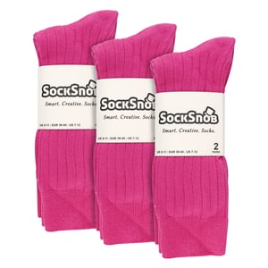 Calcetines de algodón de colores lisos de punto elástico para hombre