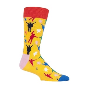 1 paquete de calcetines para hombre con licencia oficial de The Beatles