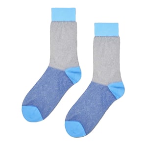 Calcetines finos y coloridos con purpurina para hombre y mujer
