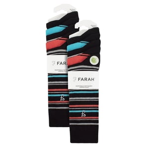 Paquete múltiple de 10 pares de calcetines de bambú brillante para hombre