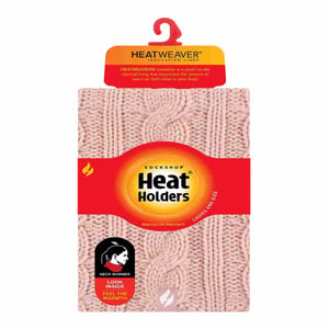 Jersey de cuello térmico de invierno con forro polar de punto por cable para mujer