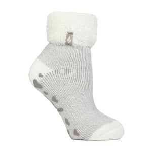 Calcetines Térmicos de Cama con Puño Acanalado para Mujer
