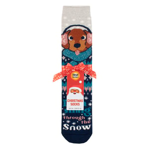 Calcetines térmicos con motivos navideños Lite para mujer