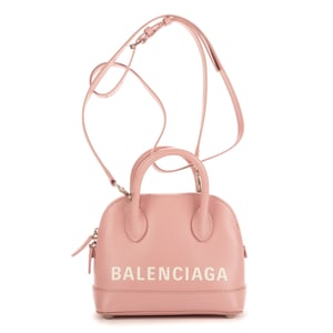Balenciaga XXS Ville  en Rosa Piel de becerro