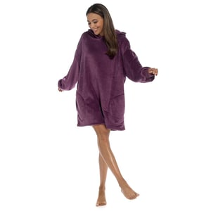 Sudadera con capucha Soft Touch Fleece Snuggle de invierno para mujer