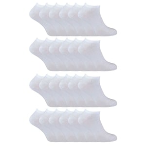24 Pack Multipack Calcetines de algodón para niños y niñas