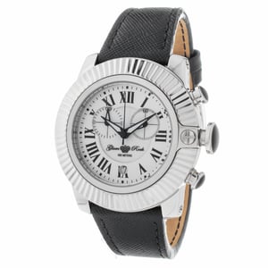 Glam Rock Reloj de mujer Cuarzo plateado