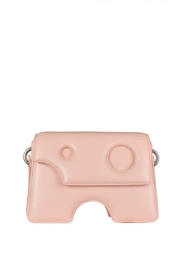 Off-White Bolsa bandolera Burrow 22 Rosa