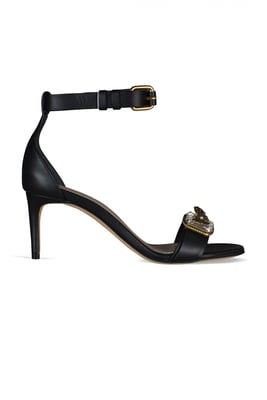 Alexander McQueen Sandalias Negro