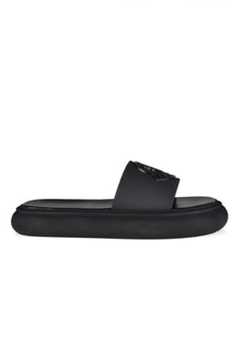 Moncler Chanclas Slyder Negro