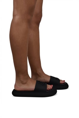 Moncler Chanclas Slyder Negro