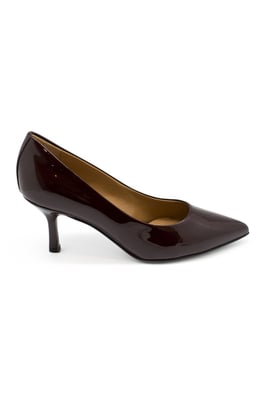 Walter Steiger Zapatos de tacón de cuero Burdeos