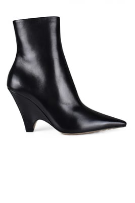 Bottega Veneta Botines Punta Negro