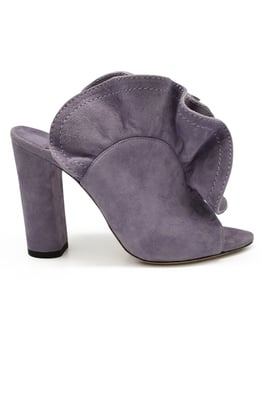 Jimmy Choo Mules Haile 100 Púrpura