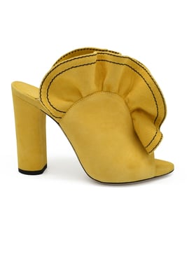 Jimmy Choo Mules Haile 100 Amarillo