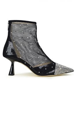 Jimmy Choo Botines Kix 65 Negro
