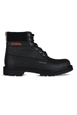 Heron Preston Botas LH Worker Boots Negro