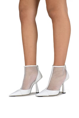 Jimmy Choo Botines Kix 100 Blanco