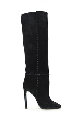 Saint Laurent Botas Mica Negro
