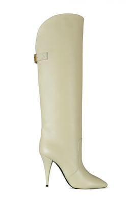 Saint Laurent Botas Harper Beige