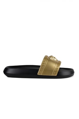 Versace Chanclas Medusa Oro