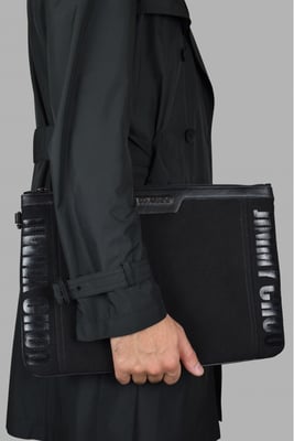Jimmy Choo Bolso de mano Derek Negro