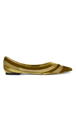 Jimmy Choo Bailarinas Love Verde