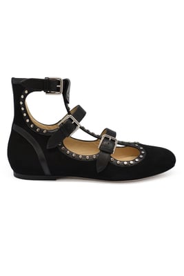 Jimmy Choo Bailarinas Hartley Negro