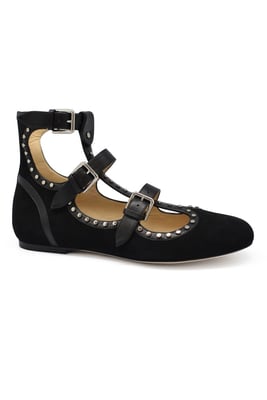 Jimmy Choo Bailarinas Hartley Negro