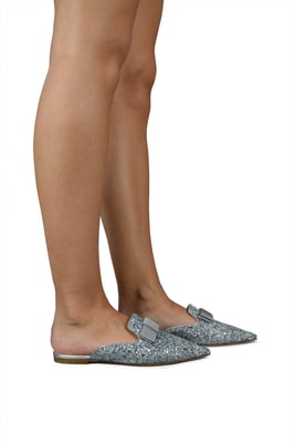 Jimmy Choo Mulas Jimmy Choo Plateado