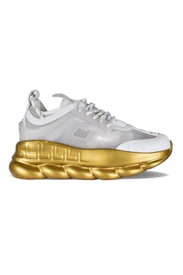 Versace Sneakers Chain Reaction Blanco