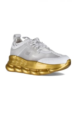 Versace Sneakers Chain Reaction Blanco