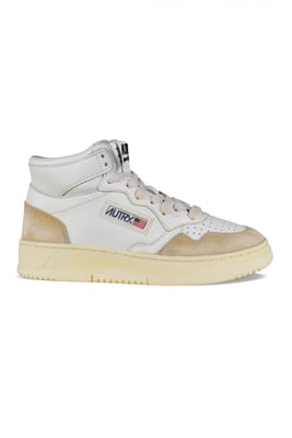 Autry Sneakers Mid Super Vintage Blanco