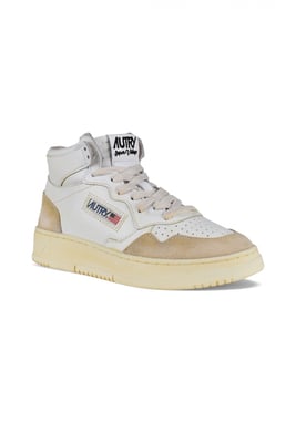Autry Sneakers Mid Super Vintage Blanco