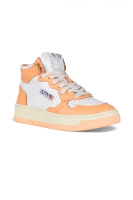 Autry Sneakers Medalist Mid Naranja