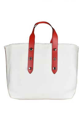 Christian Louboutin Bolso tote Frangibus Blanco