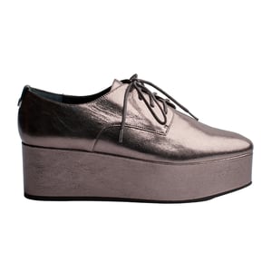 Zapatos Oxford con Plataforma E5566 para Mujer