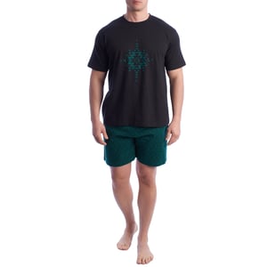 Pijama Manga Corta 100% Algodón KL30000 para Hombre