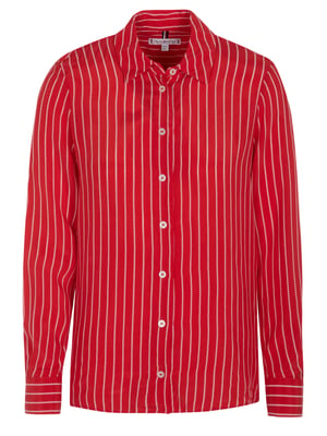 Blusa roja Tommy Hilfiger CUPRO ROPE STP