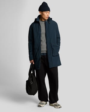 Parka Acolchada Lyle & Scott - Marino