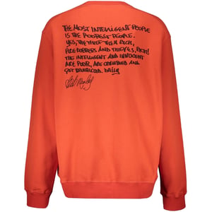 Sudadera naranja Cool Fit Bob Marley de Dsquared2