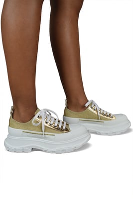 Alexander McQueen Sneakers Tread Slick Amarillo