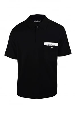 Palm Angels Polo Negro