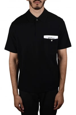 Palm Angels Polo Negro