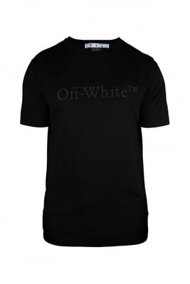 Off-White Camiseta Negro