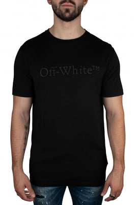 Off-White Camiseta Negro